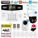 Smart WiFi GSM Alarm System with Remote Access LCD Display Smart WiFi GSM Alarm System with Remote Access LCD Display