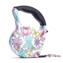 Retractable Dog Leash: Fashion Printed Auto Traction Rope Retractable Dog Leash: Fashion Printed Auto Traction Rope