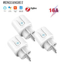 SIXWGH Zigbee Smart EU Plug Ultimate Smart Home Socket SIXWGH Zigbee Smart EU Plug Ultimate Smart Home Socket