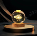 3D Crystal Ball Light Solar System Night Light 3D Crystal Ball Light Solar System Night Light