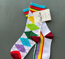 Cheerful Vibes Unisex Crew Socks Colorful Comfort Everyday Cheerful Vibes Unisex Crew Socks Colorful Comfort Everyday