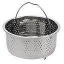 Pot Steamer Stainless Steel Basket With Silicone Handle Pot Steamer Stainless Steel Basket With Silicone Handle