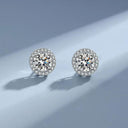 Starlight Elegance Silver Star Stud Earrings Dazzling Zircon Design Starlight Elegance Silver Star Stud Earrings Dazzling Zircon Design