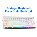 EYOOSO Z686 RGB Mechanical Keyboard Portable 65 Percent Slim EYOOSO Z686 RGB Mechanical Keyboard Portable 65 Percent Slim