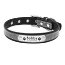 Leather Personalized Cat Collar Adjustable Free Engraving Leather Personalized Cat Collar Adjustable Free Engraving