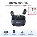 BOYA Mini Wireless Lavalier Microphone For iPhone iPad Android Type C 2.4 GHz HD BOYA Mini Wireless Lavalier Microphone For iPhone iPad Android Type C 2.4 GHz HD