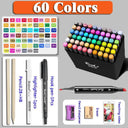 Dual-Ended Marker: Pens Set for Artistic Expression Dual-Ended Marker: Pens Set for Artistic Expression
