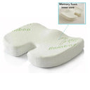 Memory Foam U-Shape Bamboo Gel Seat Cushion for Comfort Memory Foam U-Shape Bamboo Gel Seat Cushion for Comfort