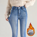 Cozy Winter Thermal Skinny Jeans Stay Warm and Stylish Cozy Winter Thermal Skinny Jeans Stay Warm and Stylish
