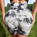 High-Waisted Seamless Tie-Dye Butt Lift Leggings for Women High-Waisted Seamless Tie-Dye Butt Lift Leggings for Women