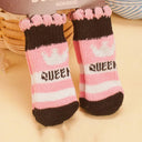 Adorable Anti-Slip Paw Socks for Small Dogs Cozy Scratch-Proof Adorable Anti-Slip Paw Socks for Small Dogs Cozy Scratch-Proof