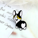Walking Dogs Cartoon Enamel Pin Labrador Dachshund Bulldog Brooch Walking Dogs Cartoon Enamel Pin Labrador Dachshund Bulldog Brooch