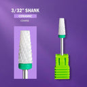 Ceramic Tungsten Nail Drill Bit Set for Manicure Buffing Ceramic Tungsten Nail Drill Bit Set for Manicure Buffing