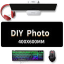 RGB Anime Logo Gaming Mouse Pad Personalized CSGO Desk Accessory RGB Anime Logo Gaming Mouse Pad Personalized CSGO Desk Accessory