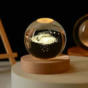Luminous Crystal Ball LED Night Light Saturn Table Lamp USB Luminous Crystal Ball LED Night Light Saturn Table Lamp USB
