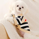 Luxury Pet Striped Cardigan Sweater - Warm Stylish Quality Luxury Pet Striped Cardigan Sweater - Warm Stylish Quality