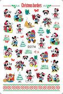 Disney Character Nail Decals Whimsical Wonderland Magic Set Disney Character Nail Decals Whimsical Wonderland Magic Set