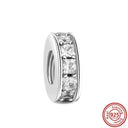 Crown Flowers Heart Silver Bead Charm Pandora Accessory Crown Flowers Heart Silver Bead Charm Pandora Accessory