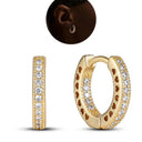 Zircon Heart Shaped Silver Earrings Elegant Gift for Women Zircon Heart Shaped Silver Earrings Elegant Gift for Women