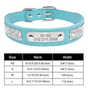 Personalized Sequin Dog Collar for Small to Medium Pets Personalized Sequin Dog Collar for Small to Medium Pets