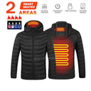 Men Heated Jacket USB Electric Heated Coat for Outdoor Activities Men Heated Jacket USB Electric Heated Coat for Outdoor Activities