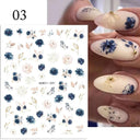 Succulent Blossom Nail Art Decals Blooming 3D Beauty Kit Succulent Blossom Nail Art Decals Blooming 3D Beauty Kit