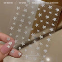 Butterfly and Fruit Nail Sticker Set with 5D Floral Designs Butterfly and Fruit Nail Sticker Set with 5D Floral Designs