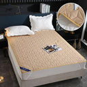 Waterproof King Size Bedspread Quilted Mattress Protector Pad Waterproof King Size Bedspread Quilted Mattress Protector Pad
