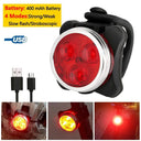 Waterproof Mini Bike Lamp Front Light White Taillight Red Waterproof Mini Bike Lamp Front Light White Taillight Red