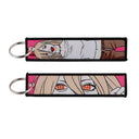 Anime Key Tag Keychain Trendy Zinc Alloy Accessory for Fans Anime Key Tag Keychain Trendy Zinc Alloy Accessory for Fans