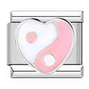 Hapiship Romantic Colour Heart Star Tai Chi Charm Bracelet Hapiship Romantic Colour Heart Star Tai Chi Charm Bracelet