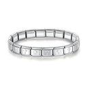 Stainless Steel Geometric Bangle Chic Women's Fashion Jewelry Stainless Steel Geometric Bangle Chic Women's Fashion Jewelry