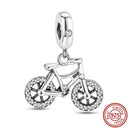 Crown Flowers Heart Silver Bead Charm Pandora Accessory Crown Flowers Heart Silver Bead Charm Pandora Accessory