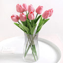 Artificial Tulip Bouquet: Vibrant Vase Decor for Weddings Artificial Tulip Bouquet: Vibrant Vase Decor for Weddings