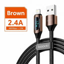 Toocki PD Fast Charging Cable for iPhone and iPad with LED Indicator Toocki PD Fast Charging Cable for iPhone and iPad with LED Indicator