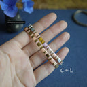 Add Several Miyuki Miyuki Tila Imitating Stone Colorful Bracelet Add Several Miyuki Miyuki Tila Imitating Stone Colorful Bracelet