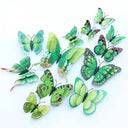 Butterflies Wall Stickers DIY 3D Decor for Living Room Butterflies Wall Stickers DIY 3D Decor for Living Room