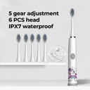 Colorful Cartoon Sonic Kids Electric Toothbrush Waterproof Colorful Cartoon Sonic Kids Electric Toothbrush Waterproof