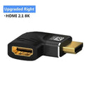 Ultimate 8K HDMI Compatible Right Angle Cable Adapter Ultimate 8K HDMI Compatible Right Angle Cable Adapter