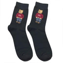 Charming Harajuku Gentleman Bear Socks Cozy Fun Fashion-Forward Charming Harajuku Gentleman Bear Socks Cozy Fun Fashion-Forward