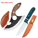 Versatile Stainless Steel Boning Knife with Wood Handle Versatile Stainless Steel Boning Knife with Wood Handle