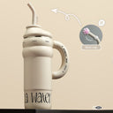 Strawberry Life Giant Large Thermos Cup 1300ml Capacity Strawberry Life Giant Large Thermos Cup 1300ml Capacity