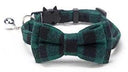 Charming Breakaway Bow Tie Cat Collar with Bell Safety Style Charming Breakaway Bow Tie Cat Collar with Bell Safety Style