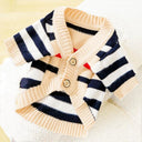 Chic Striped Winter Pet Sweater for Cozy Dogs and Cats Chic Striped Winter Pet Sweater for Cozy Dogs and Cats