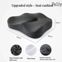 Ultimate Memory Foam Lumbar Support Cushion with Massage Ultimate Memory Foam Lumbar Support Cushion with Massage