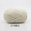 40-50g/Set 4ply Milk Cotton Knitting Yarn For Crafts Use 40-50g/Set 4ply Milk Cotton Knitting Yarn For Crafts Use