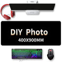 RGB Anime Logo Gaming Mouse Pad Personalized CSGO Desk Accessory RGB Anime Logo Gaming Mouse Pad Personalized CSGO Desk Accessory