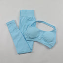 Seamless High Elastic Yoga Set Women 2 Piece Sportswear Seamless High Elastic Yoga Set Women 2 Piece Sportswear