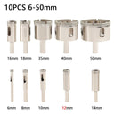 Diamond Coated Glass Hole Saw Drill Bits for Tile Marble Diamond Coated Glass Hole Saw Drill Bits for Tile Marble