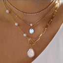 Vintage New Gold Color Multiple Styles Necklace Set for Women Vintage New Gold Color Multiple Styles Necklace Set for Women